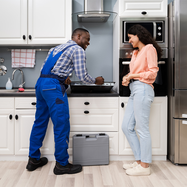 how long does it typically take to complete cooktop repair services in Harvest